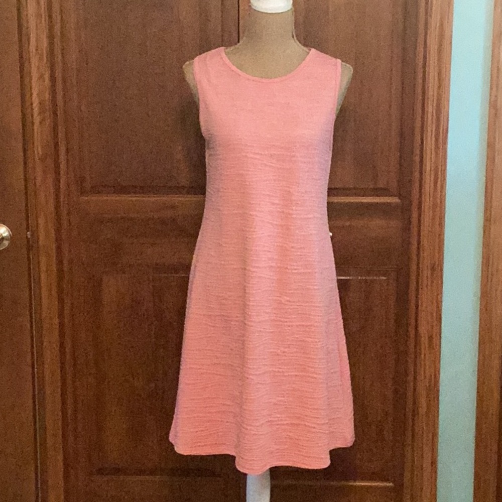 Laura Hlavak Sleeveless Coral Dress M
